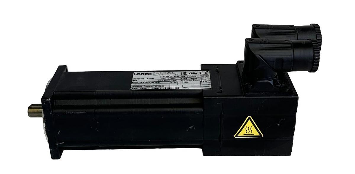 Used NEW LENZE MCS06I60-RS0P1 / MCS06I60RS0P1 SERVO MOTOR W/ BRAKE 0.75kW 16088686