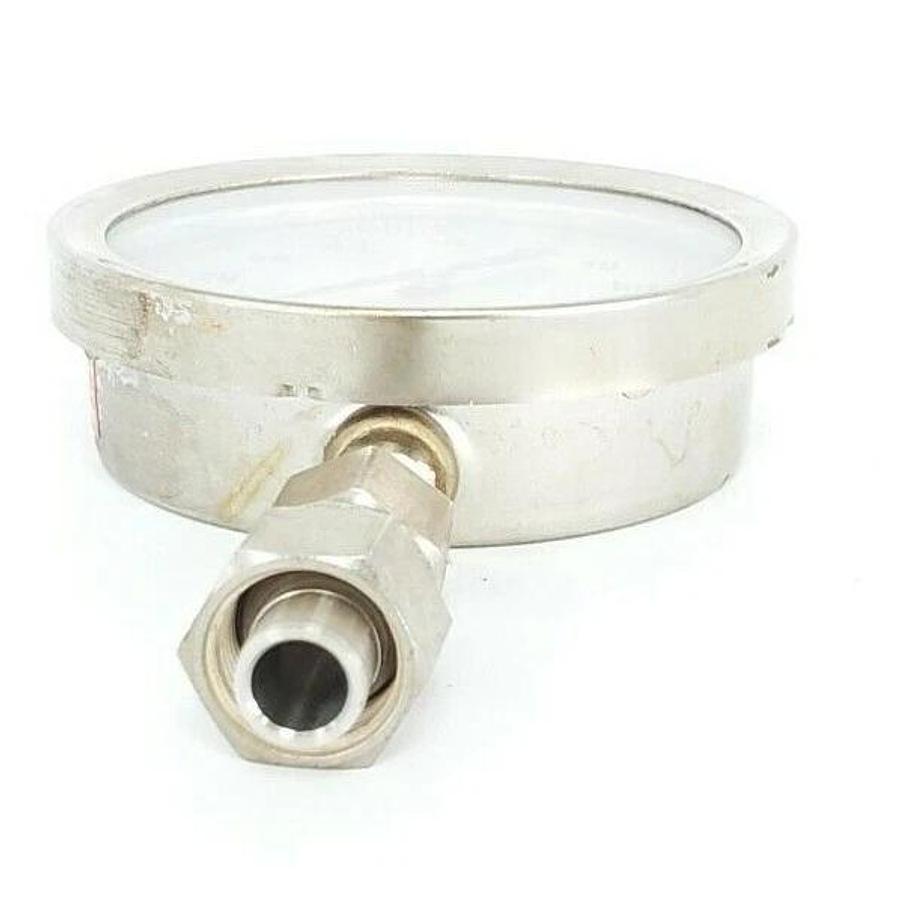 Used ASHCROFT 238A460-01 REV. E 0-100PSI PRESSURE GAUGE 238A46001
