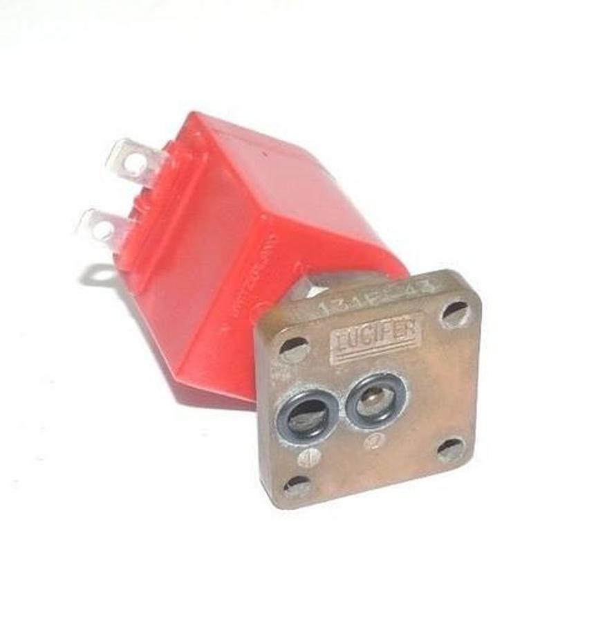 Used LUCIFER R48F155/4940 CYLINDER COIL 115V 60HZ 9W, WITH LUCIFER 131F 43