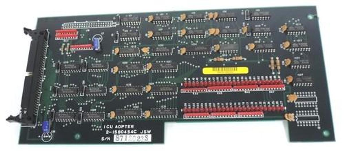 Used REPAIRED ICU ADPTER 2-1580454C JSW BOARD S/N 8712023S