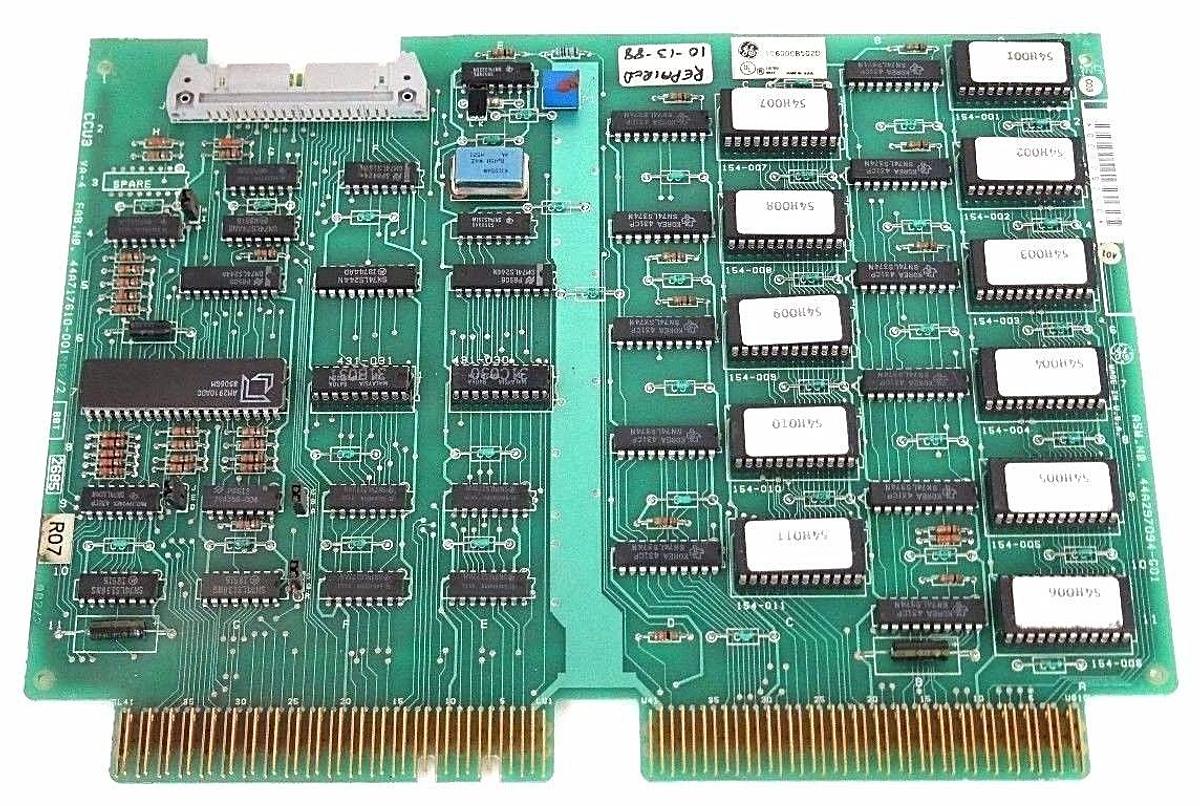 Refurbished REPAIRED GE IC600CB502D EXPANDED LOGIC CONTROL MODULE ASM. NO. 44A297094-G01