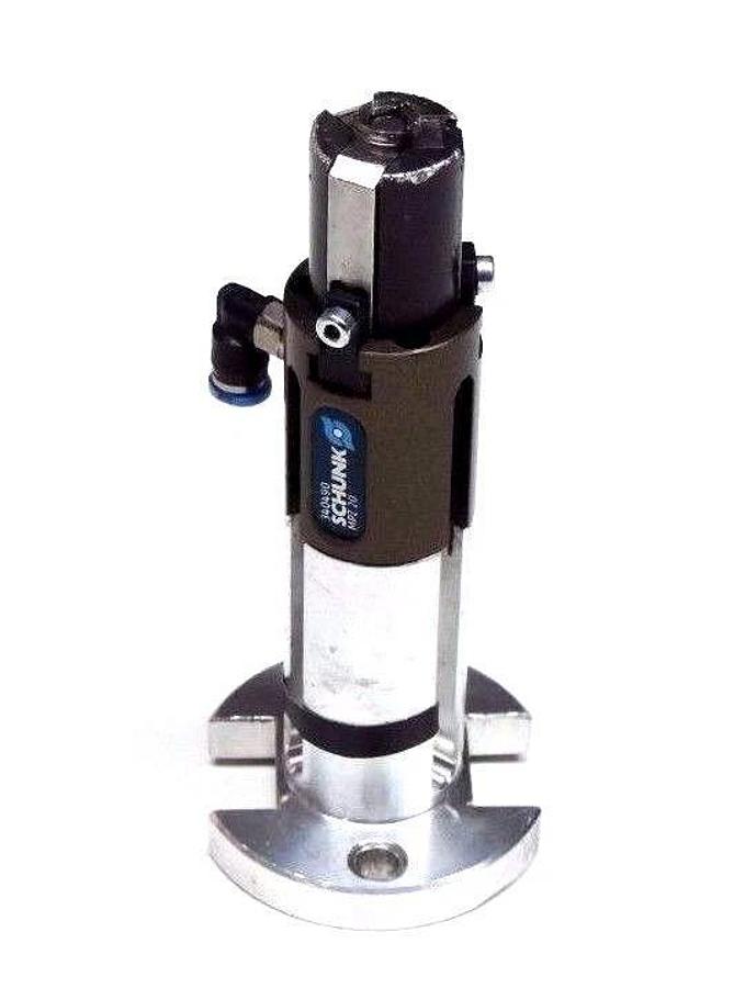 Used SCHUNK 0340490 SMALL COMPONENT GRIPPER MPZ-20 W/ MOUNT 340490, MPZ 20