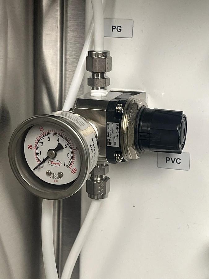Used Envea DAAMS 3-Tube Gas Sampling System | SMC Regulator & Dwyer Gauge | NSNP