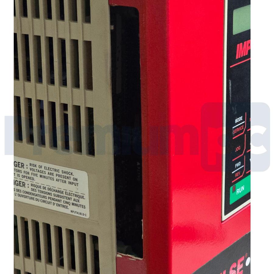 Used Magnetek Impulse 4005-AFG+ CIMR-G5U41P5 Crane Control AC Drive 2HP NSNP (read)