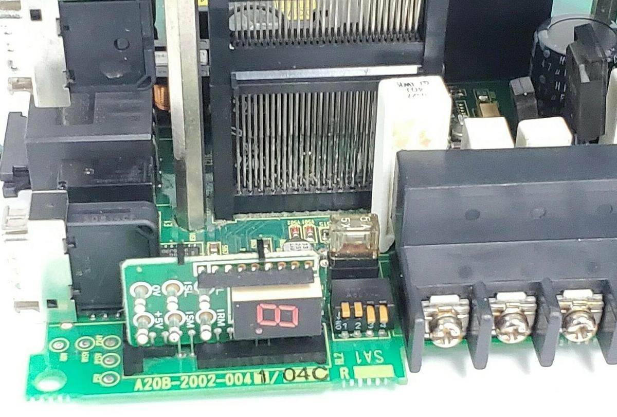 Used FANUC A20B-2002-0041-04C PC BOARD A20B-2002-0041-04 W/ A20B-2002-0031/03C BOARD