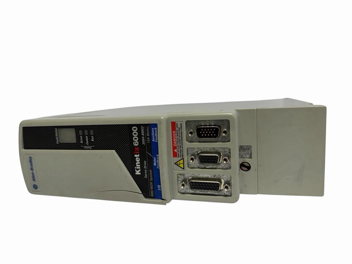 Used ALLEN BRADLEY 2094-BM02 AXIS MODULE SERIES A KINETIX 6000 SERVO DRIVE AMPLIFIER