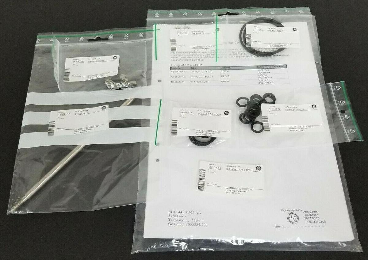 Used NEW GE HEALTHCARE 44-5505-69 O-RING KIT CM-C EPDM 44550569