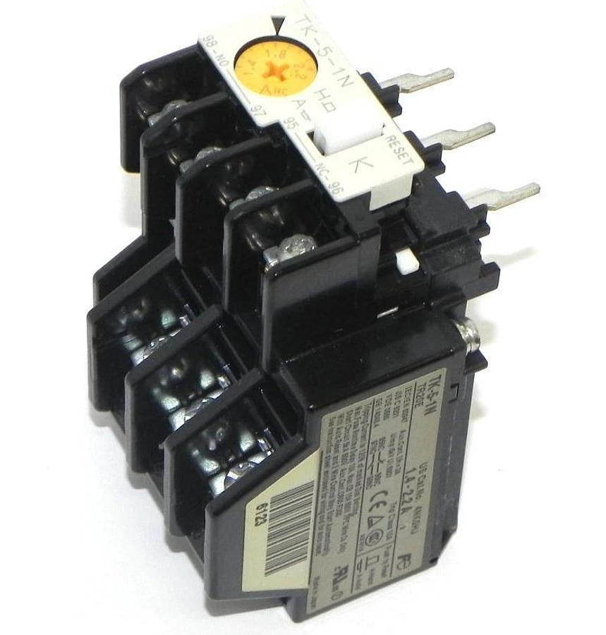 NEW FUJI ELECTRIC TK-5-1N THERMAL OVERLOAD RELAY CAT NO. 4NK0HJ, TK51N