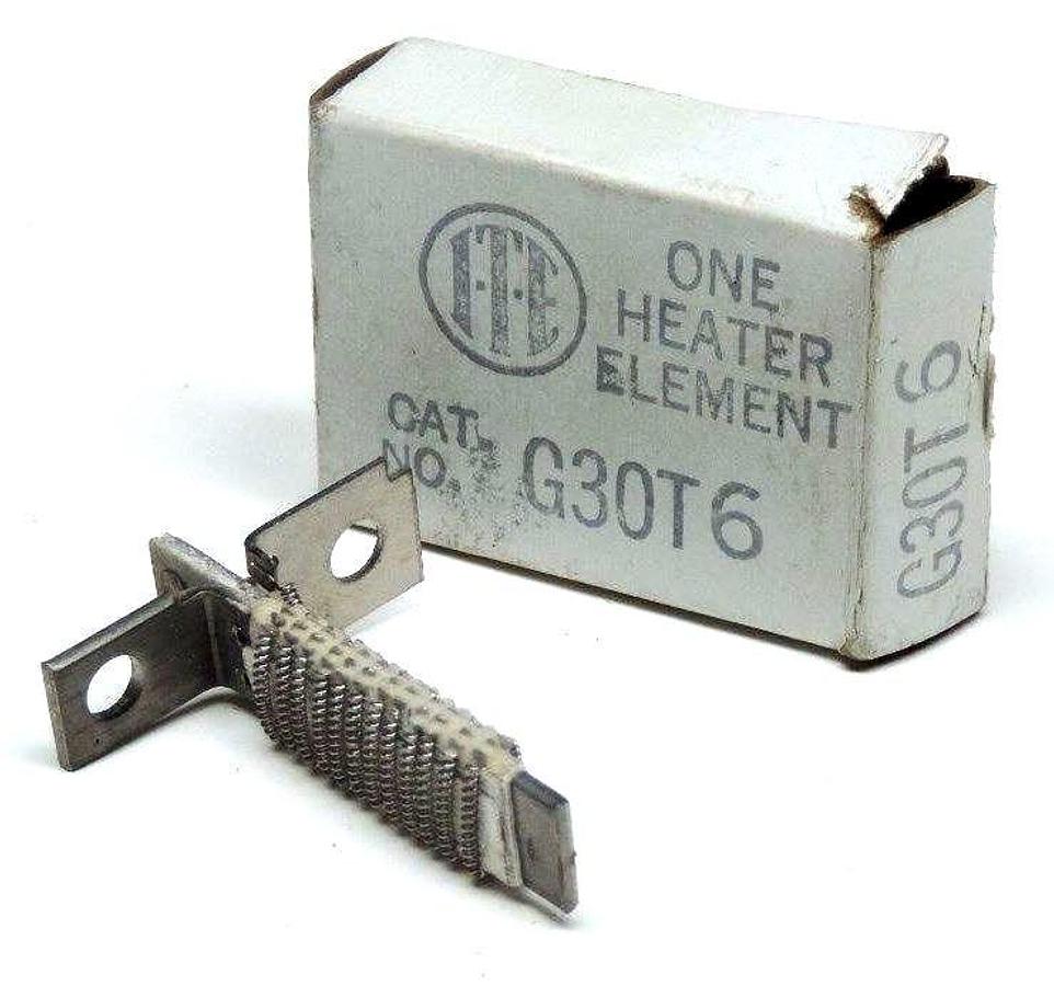 Used NIB ITE G30T6 HEATER ELEMENT