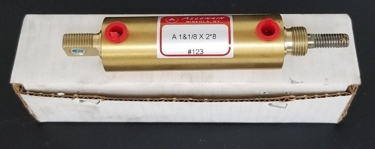NIB ALLENAIR A 1&1/8 X 2*8 #123 PNEUMATIC CYLINDER