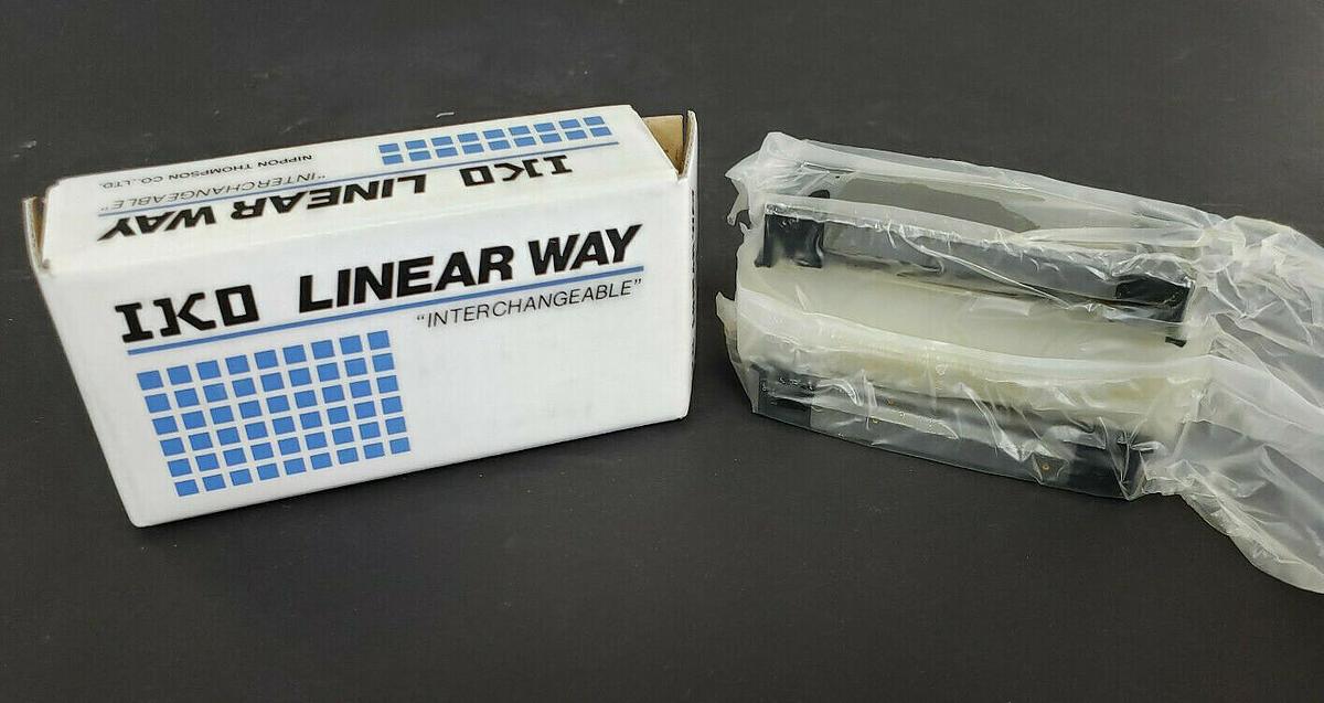 Used NEW IKO LWHS-20-C1-R435-B T2HS LINEAR GUIDE RAIL W/ LWES20C1S2 SLIDE BEARING