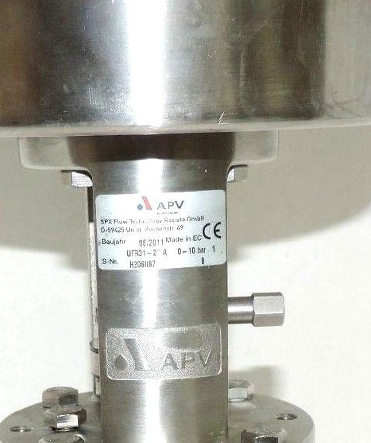 Used NEW APV SPX FLOW TECHNOLOGY UFR31-2'' A RELIEF VALVE 0-10BAR M38BP818734TT