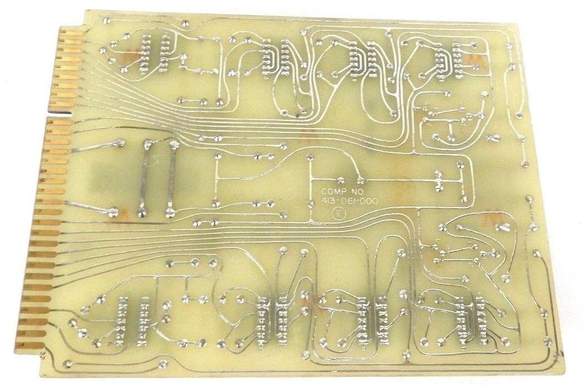 Used BURTON EMERSON 513-234-000 CIRCUIT BOARD BRV: J DRV: E, 6RL, ECI-B-6