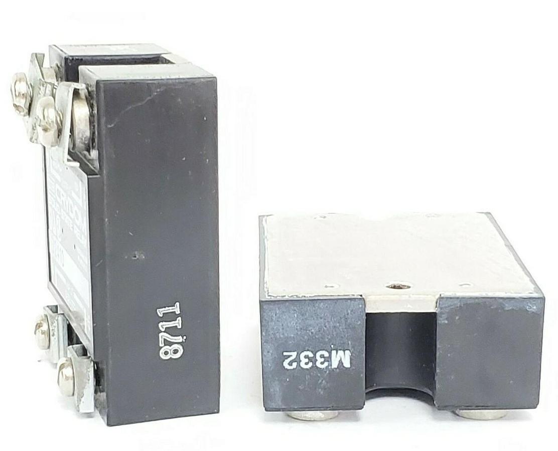 Used LOT OF 2 CRYDOM D2410 SOLID STATE RELAYS 240V 10A