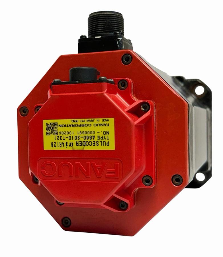 Used NEW FANUC A06B-0238-B605#S100 AIS 12/4000 2.7kW AC SERVO MOTOR W/ A860-2010-T321
