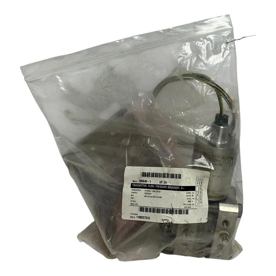 Used AMETEK PD3200-400-72 Pressure Transmitter Gulton-Statham 0-100 KPA New Surplus