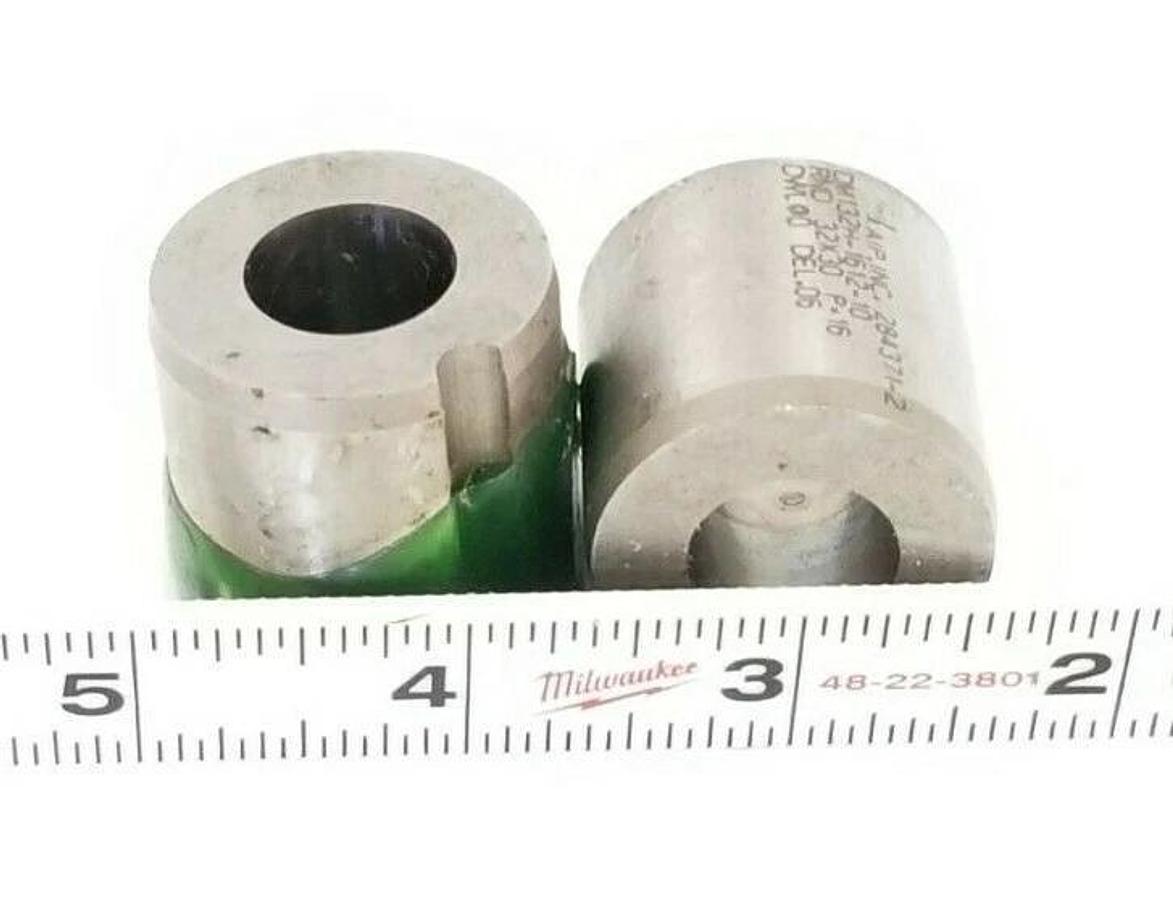 LOT OF 2 NEW AIP. INC. DM132H-1612-10 KEYED BUSHINGS, RND 32X30 P=16, 284371-2