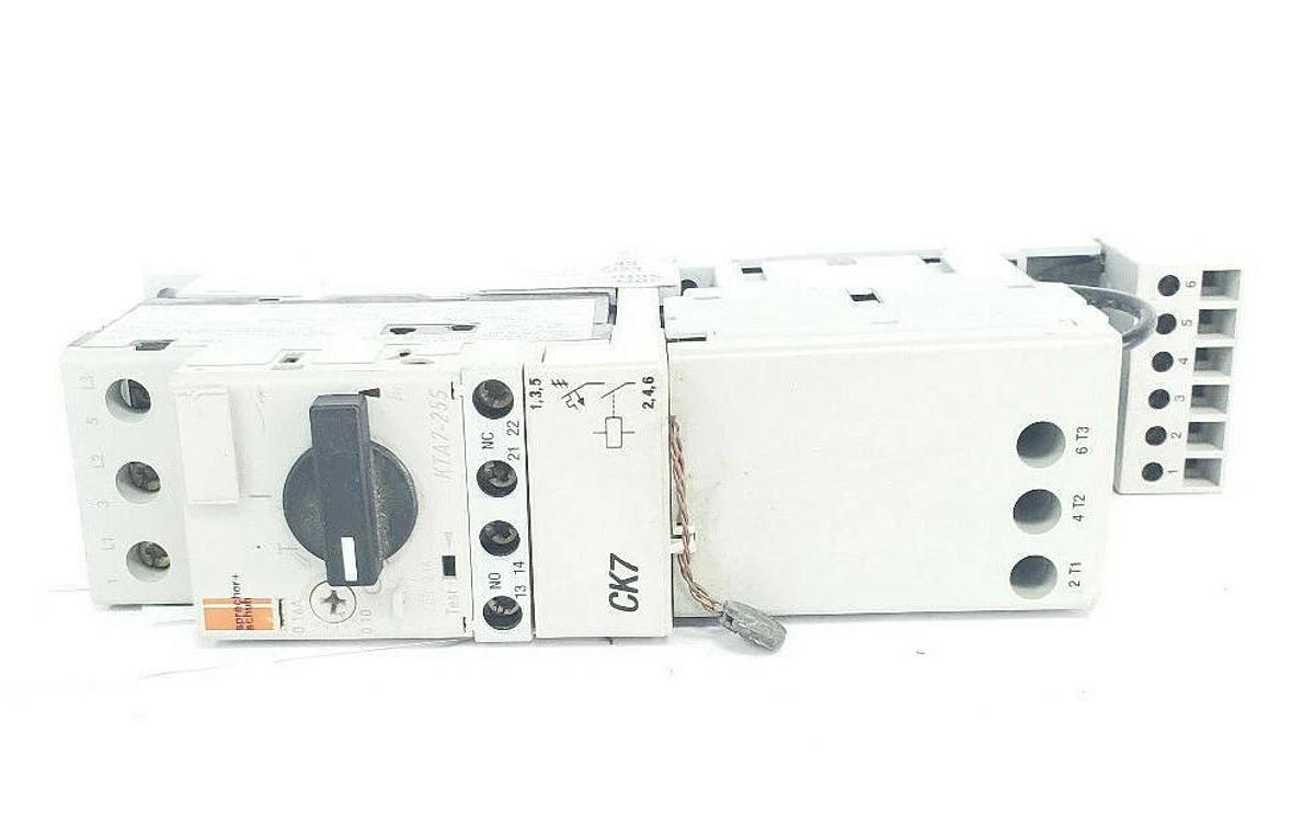 Used SPRECHER + SCHUH ECOMBOPLUS CK7 STARTER ASSEMBLY KTA7-25S-0.16A CA7-9-10