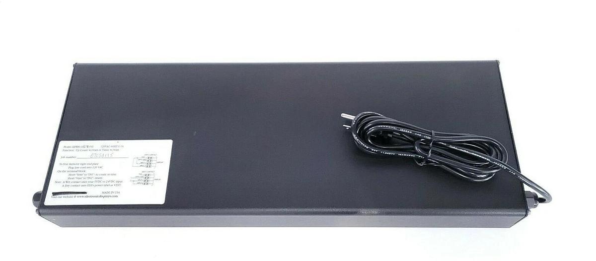 NEW EDI ED406-102-4D-N1 UP COUNT W/RESET OR TIMER W/RESET 120VAC 60HZ 0.1A