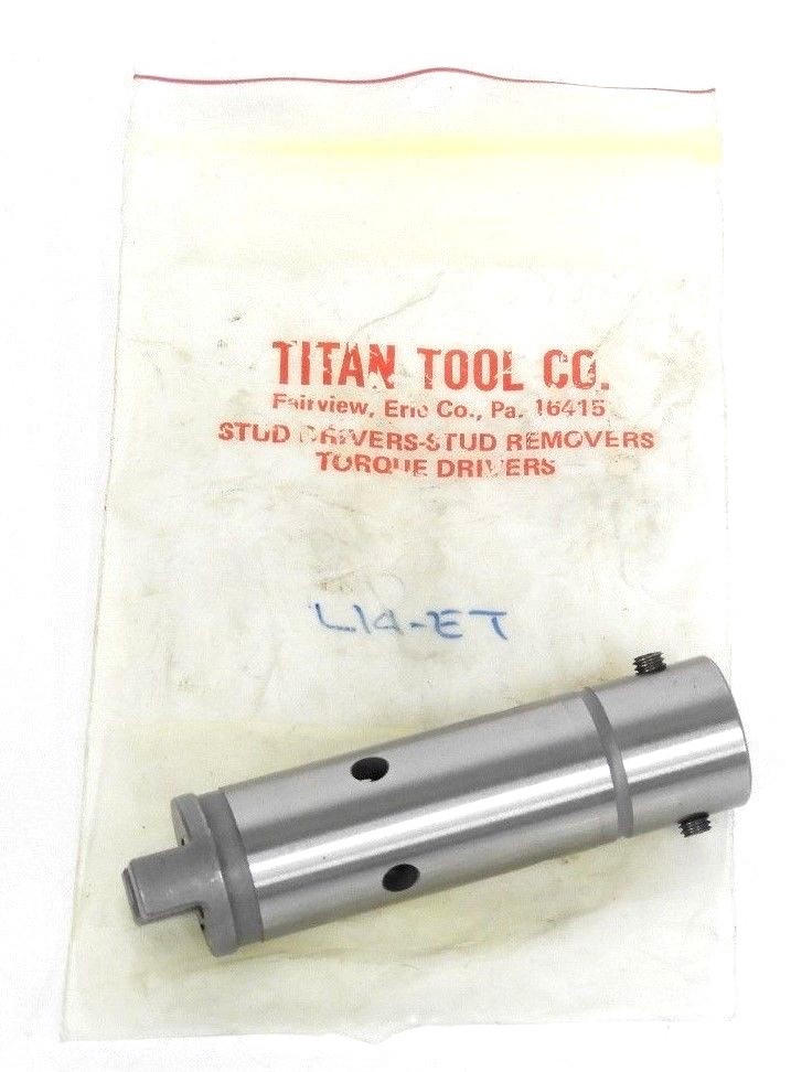 Used NEW TITAN TOOL COMPANY L14-ET STUD DRIVER L14ET