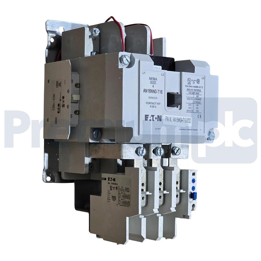 Used Eaton AN16NN0A-T16 Freedom NEMA Size 4 Starter 3P 135A 120V Coil AN16NN0-T16 NEW