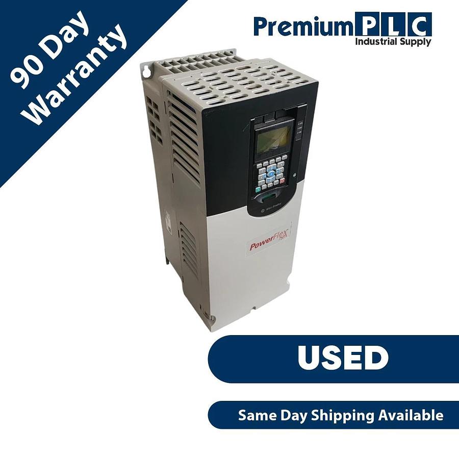 Used ALLEN BRADLEY 20F11ND034AA0NNNNN /A POWERFLEX 753 AC DRIVE 480VAC/3PH/34A/25HP