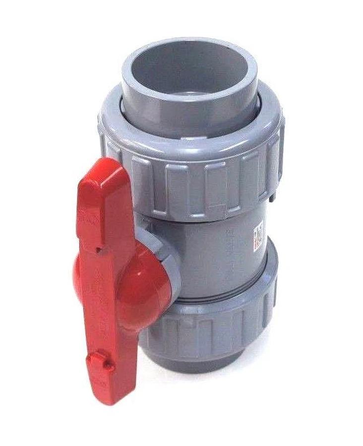 Used NEW ASAHI 1610030 3" CPVC/EPDM/SOC/TU DUO-BLOC 21 BALL VALVE 1610-030 5091A030