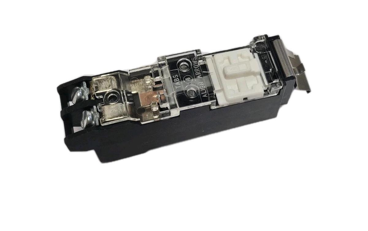 Used LOT OF 2 NIB ALLEN BRADLEY 595-AB AUXILIARY CONTACTS 595AB SER. C NSFP
