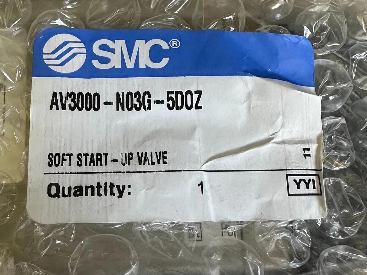 NEW SMC AV3000-N03G-5DOZ / AV3000N03G5DOZ SOFT START-UP VALVE
