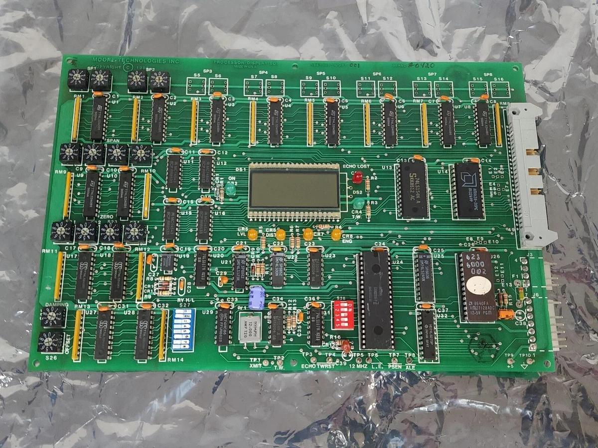 Used MOORE TECHNOLOGIES INC. 523-1008-001 PROCESSOR DISPLAY BOARD 5231008001