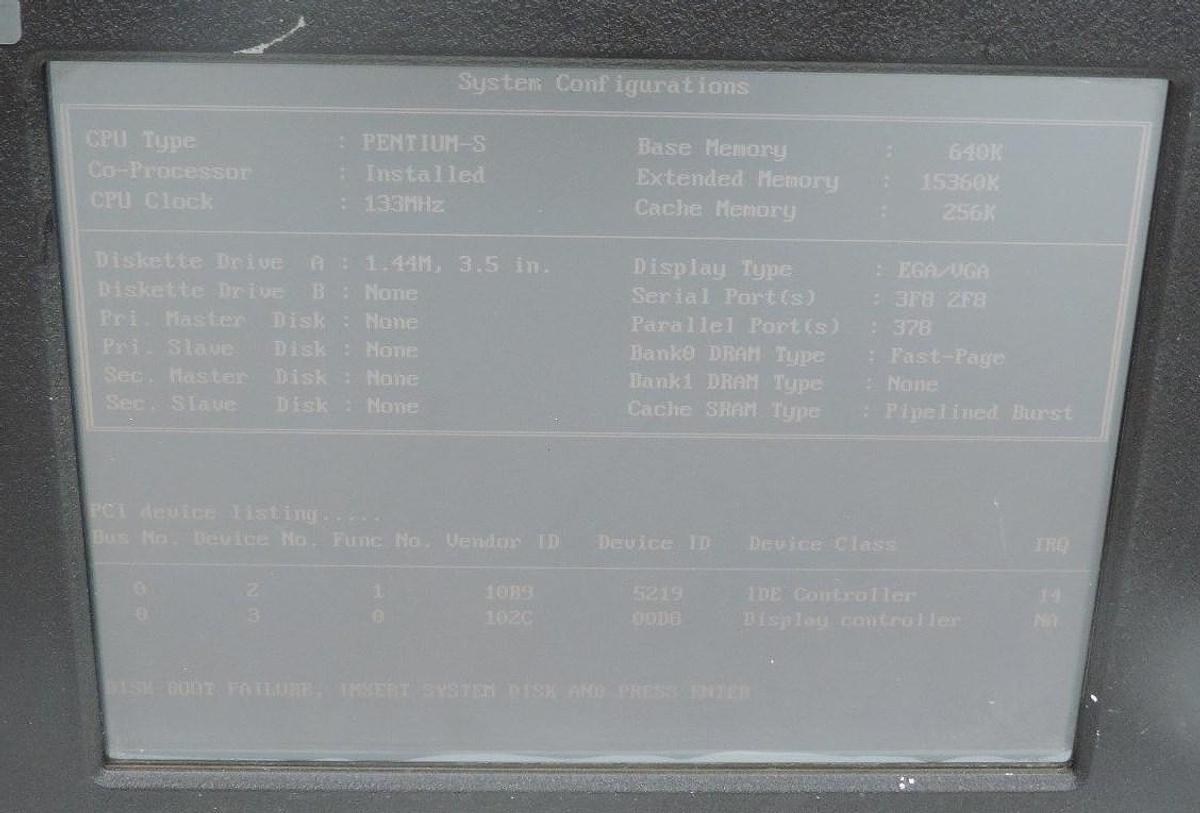 Used TOTAL CONTROLS TCS350-430132 SCREEN SOFTWARE REV V22 TCS350430132