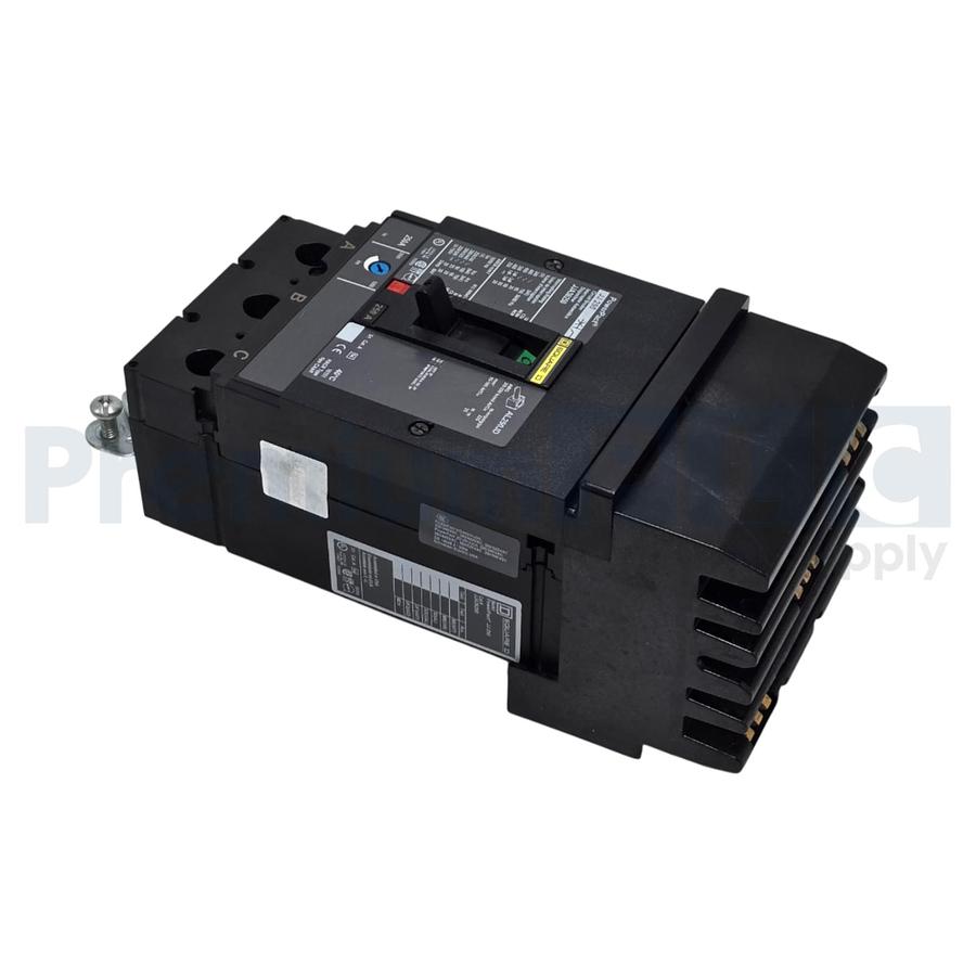 Used SQUARE D JJA36250 PowerPact JJ 250 CIRCUIT BREAKER 250A, 3-POLE, 600VAC NSNP