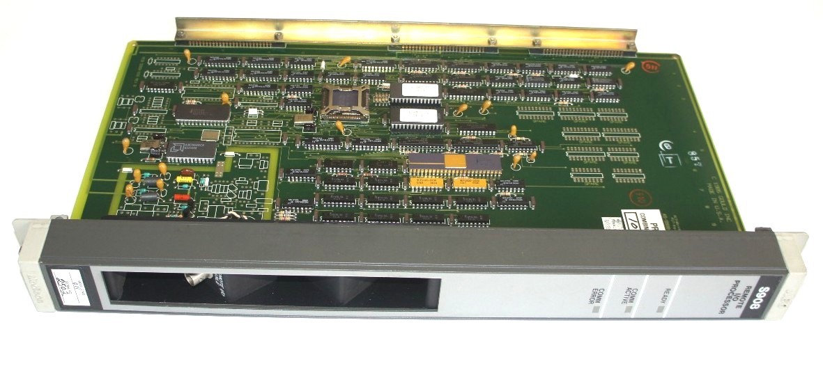 Used GOULD MODICON AS-S908-000 REMOTE I/O PROCESSOR SER B ASS908000