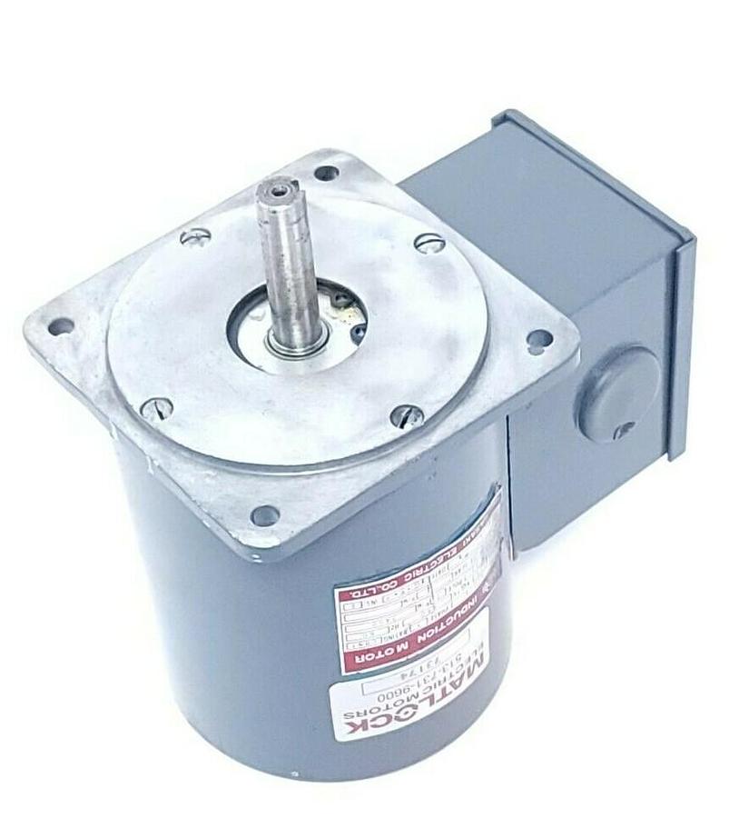 Used SASAKI ELECTRIC 4001B INDUCTION MOTOR 3-PHASE 2-POLE 3400 R/M