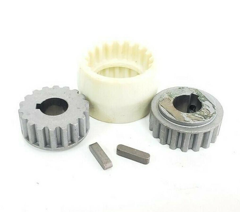 Used GENERIC OM 20031PS PAINT MIX AGITATOR GEAR BOX COUPLING SET L276 OM20031PS