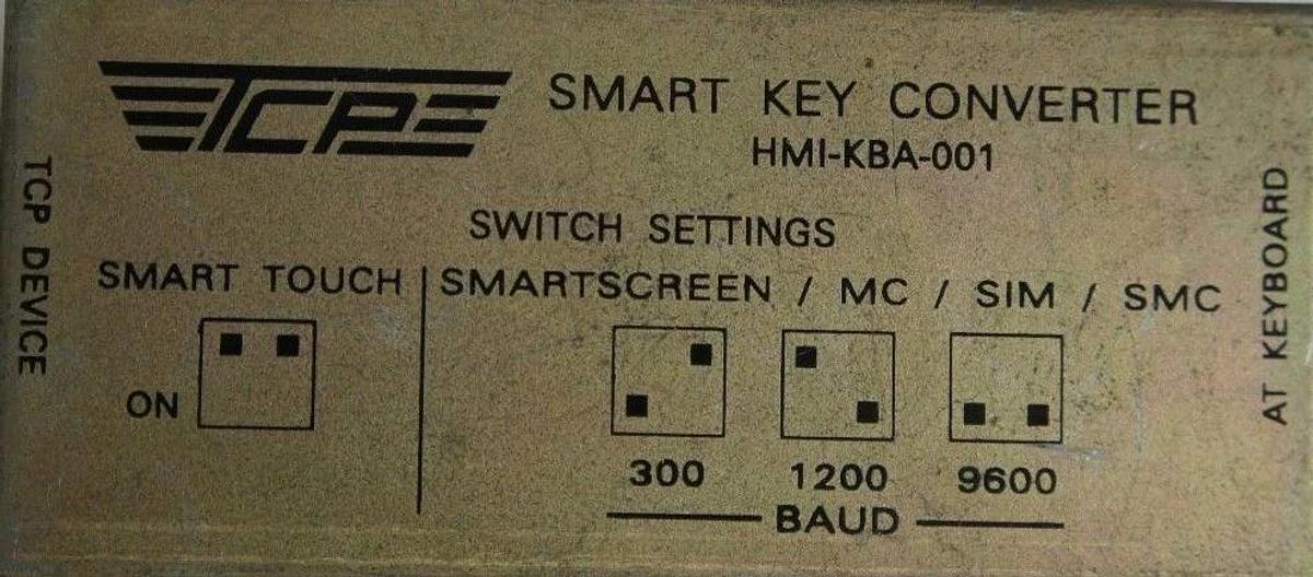 Used TCP HMI-KBA-001 SMART KEY CONVERTER HM1KBA001
