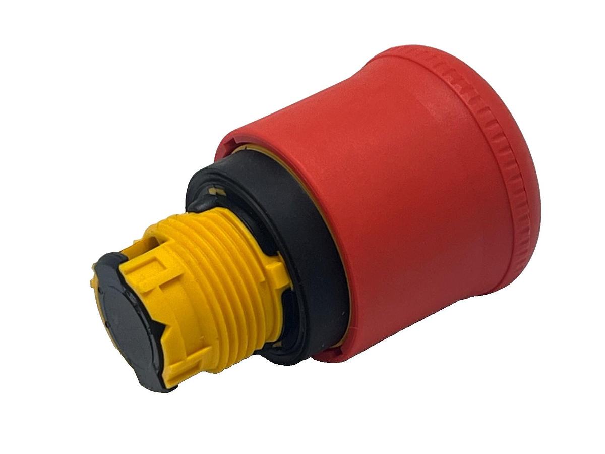 Used Eaton M22-PV Emergency Stop Pushbutton Operator 35mm Red Push-Pull 22.5mm