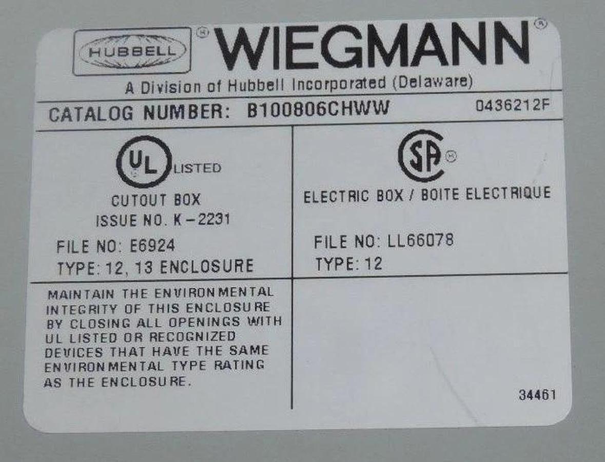 Used OMEGA OS100 SERIES TEMP TRANSMITTER W/ OS101-K SENOR AND B100806CHWW ENCLOSURE