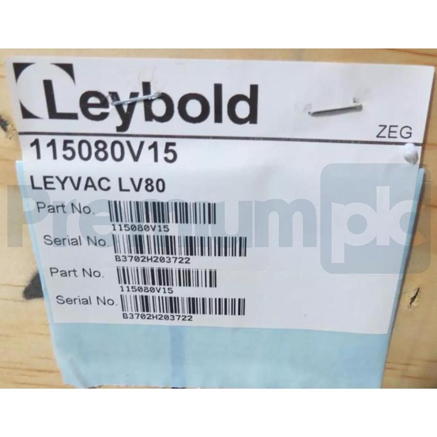 Leybold LEYVAC LV80 | LVO 410 Dry Screw Vacuum Pump 115080V15 80 m³/h | 96 m3/h