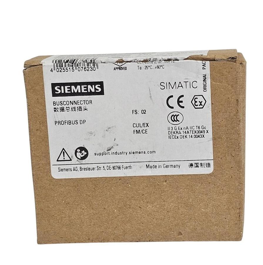 NIB SIEMENS 6GK1500-0FC10 BUSCONNECTOR PROFIBUS DP 6GK15000FC10
