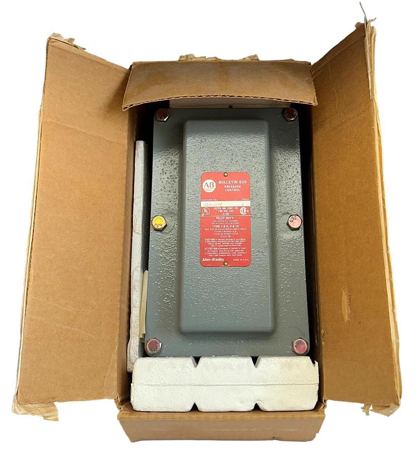 ALLEN BRADLEY 836-C7E /A BULLETIN 836 PRESSURE SWITCH CONTROL 836C7E NSMP