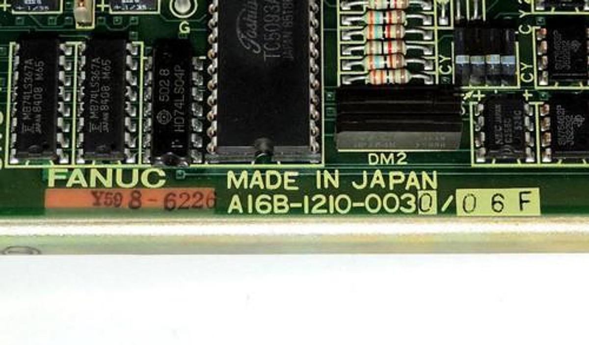 Used FANUC A16B-1210-0030/06F AXIS CONTROL BOARD A16B1210003006F, A16B-1210-0030