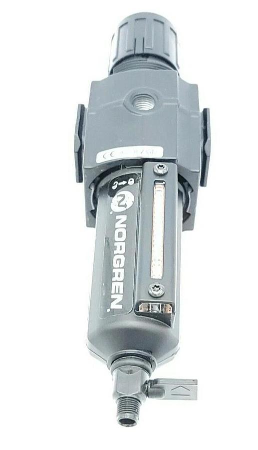 Used NORGREN EXCELON B73G-2AK-QD1-RMN FILTER/REGULATOR 1/4 NPT