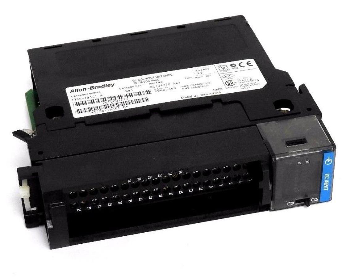 Used ALLEN BRADLEY 1756-IB16I SER. A INPUT MODULE 1756IB16I