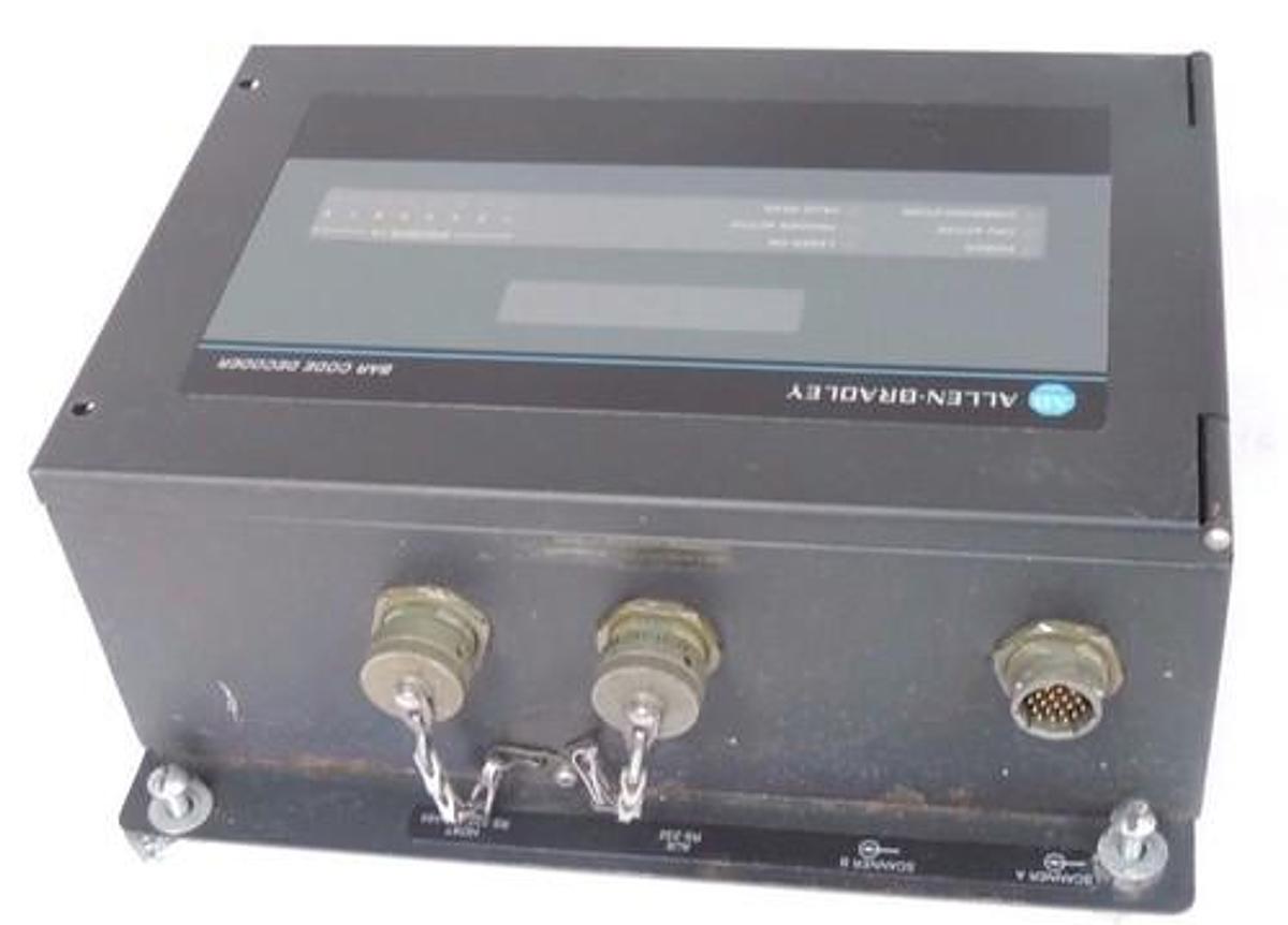 Used ALLEN BRADLEY 2755-DS4A BAR CODE DECODER 2755DS4A SER. B REV. C