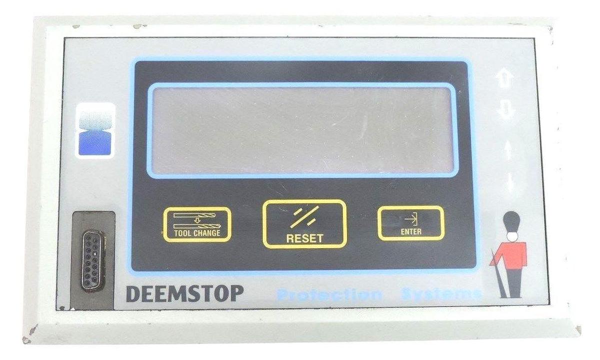 Used DEEMSTOP DDU/CX TOOL CHANGER INTERFACE +18VDC, 0.2/1.0A, DDUCX