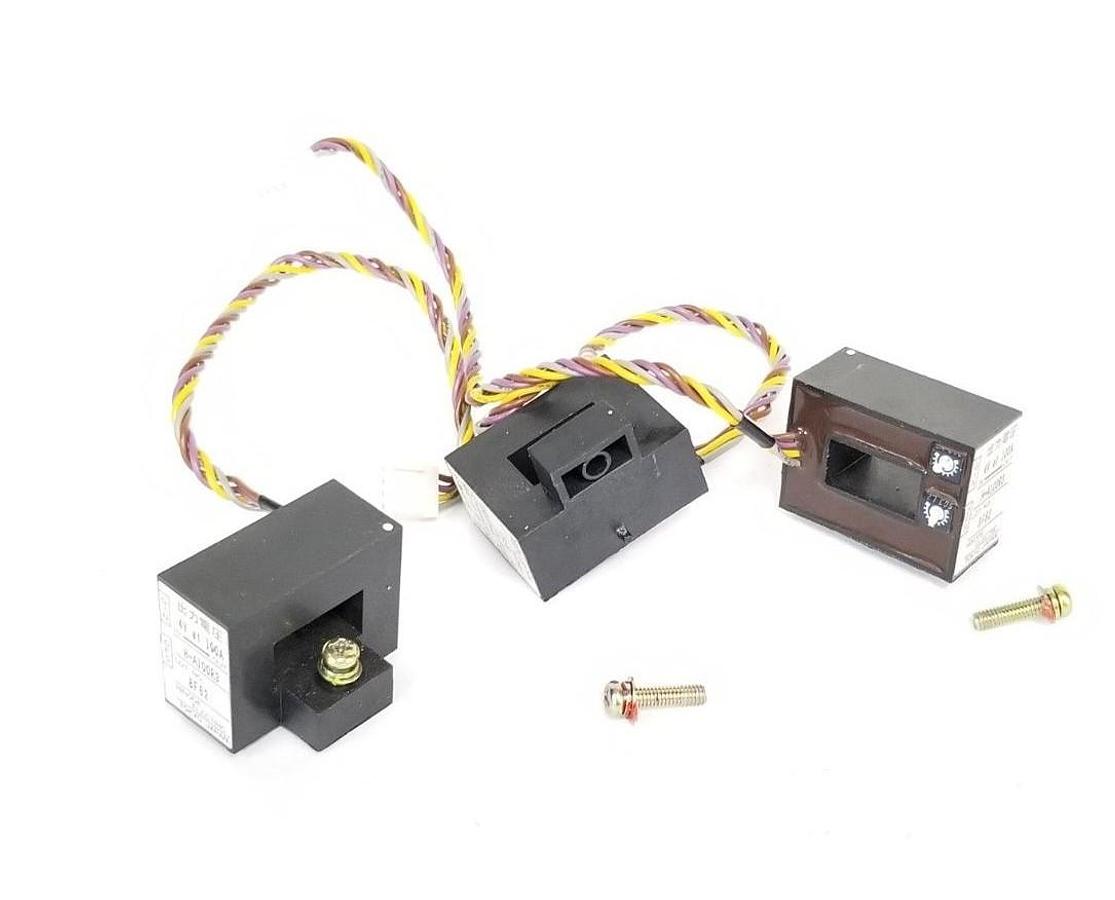 Used LOT OF 3 HINODE ELECTRIC H-A100R3 CURRENT METERS 4V@100A HA100R3