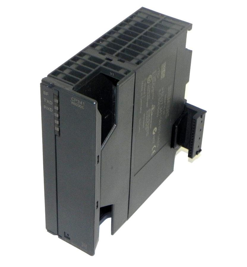 Used SIEMENS 6ES7-341-1AH01-0AE0 COMMUNICATION MODULE S7300 CP341 6ES73411AH010AE0