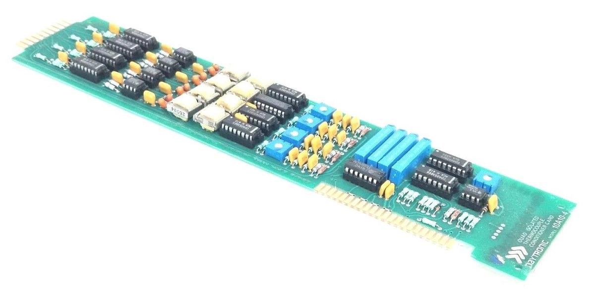 Used DAYTRONIC 10A10-4 QUAD ISOLATED THERMOCOUPLE CONDITIONER CARD 73649