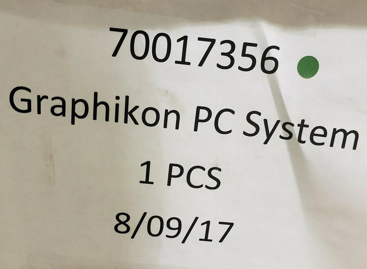 Used ISRA VISION GRAPHIKON IPC GA-M56S-S3 SURFACE VISION PC SYSTEM 3604790 70017356